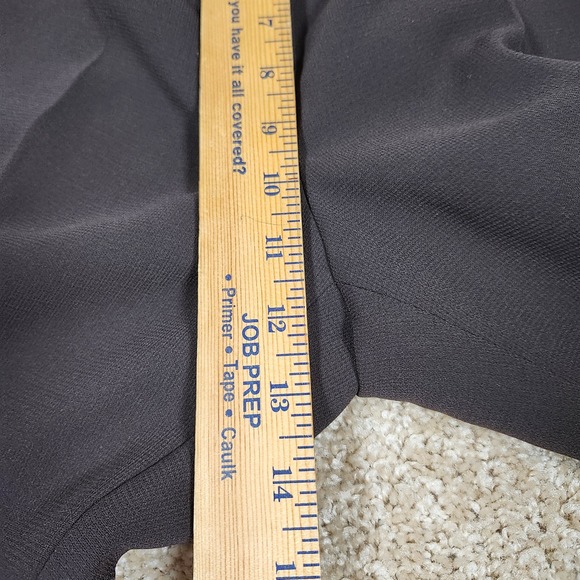 Vintage Brown Dress Pants Women's Size 6 Straight Leg Lined Made in Macau‎ - Picture 3 of 6